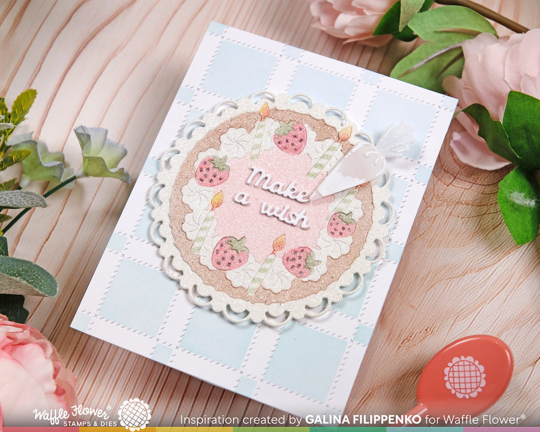 Waffle Flower - Picnic Plaid Die