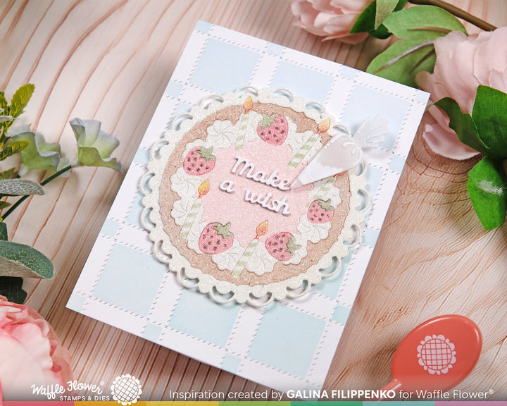 Waffle Flower - Picnic Plaid Die