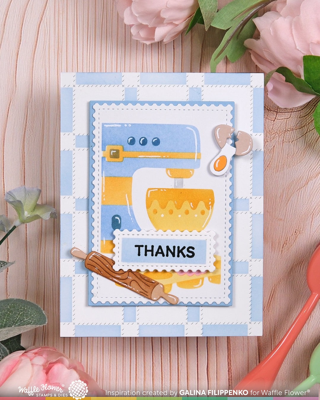 Waffle Flower - Picnic Plaid Die