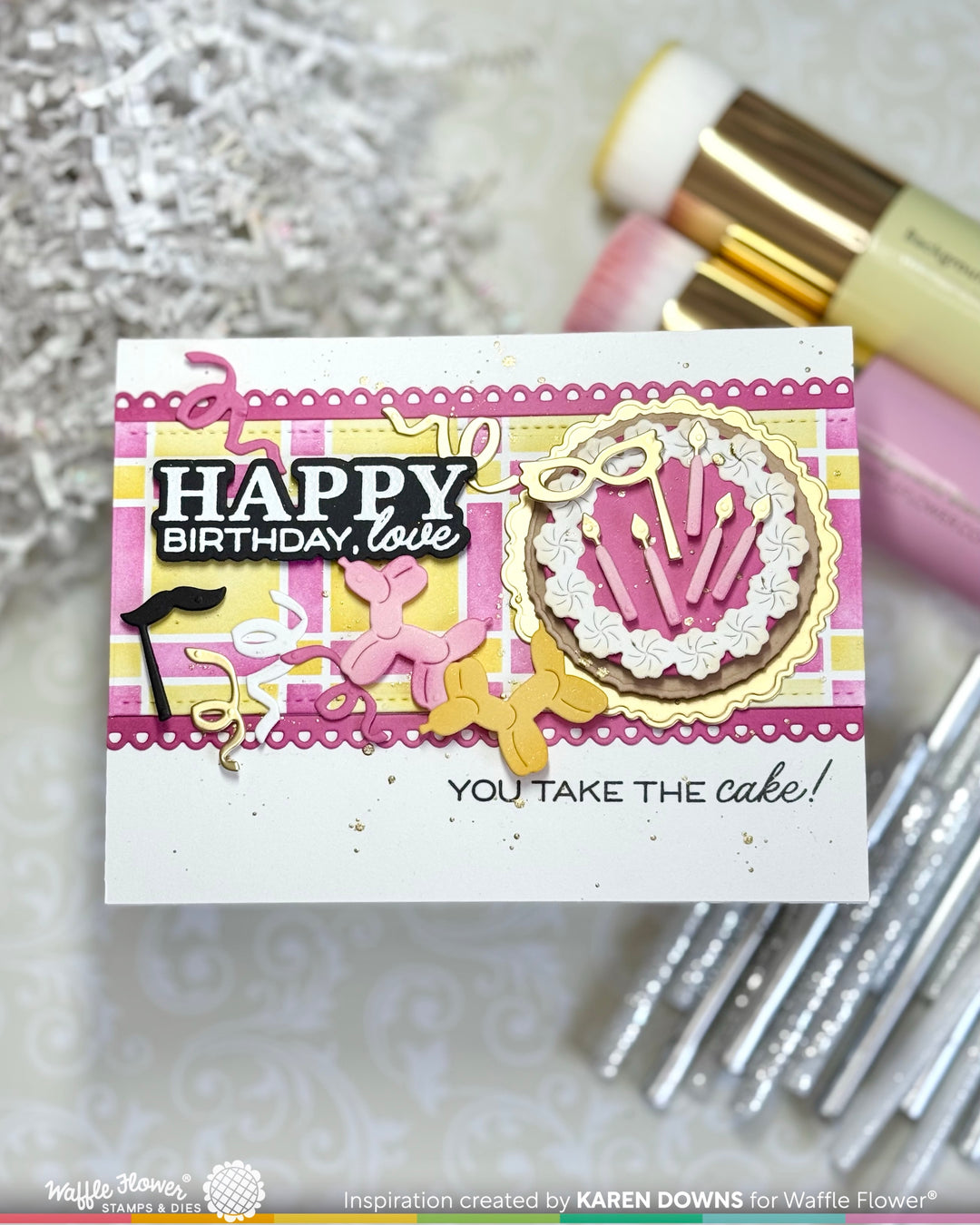 Waffle Flower - Table Add-on Cake Die