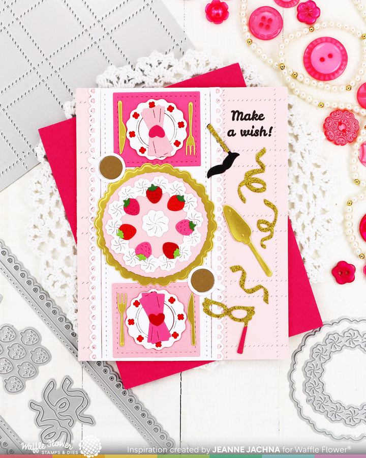 Waffle Flower - Table Add-on Cake Die