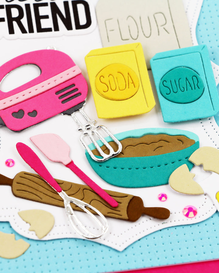 Waffle Flower - Baking Fun Die