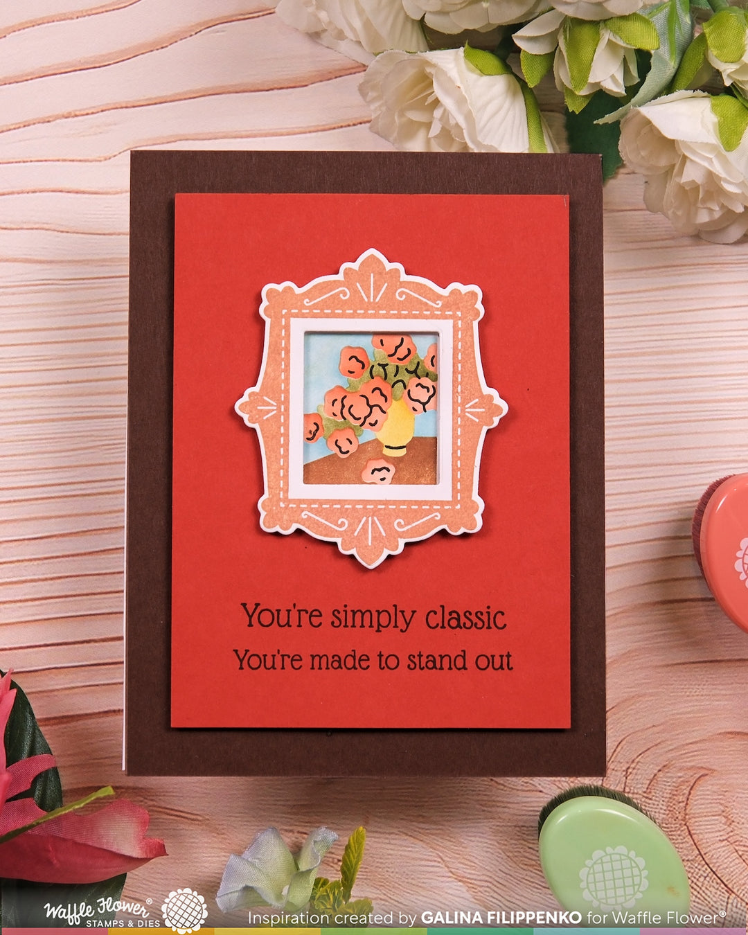 Waffle Flower - Picture Perfect Sentiments Stamp Set