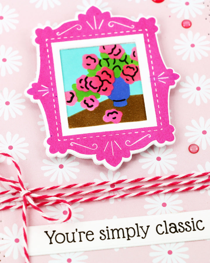 Waffle Flower - Picture Perfect Sentiments Stamp Set