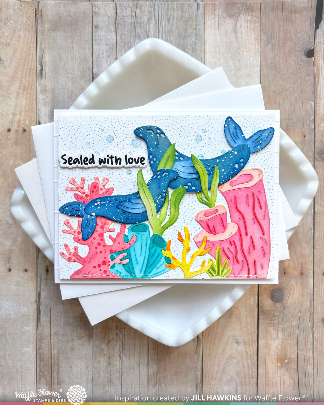 Waffle Flower - Happy Bubbles Stencil