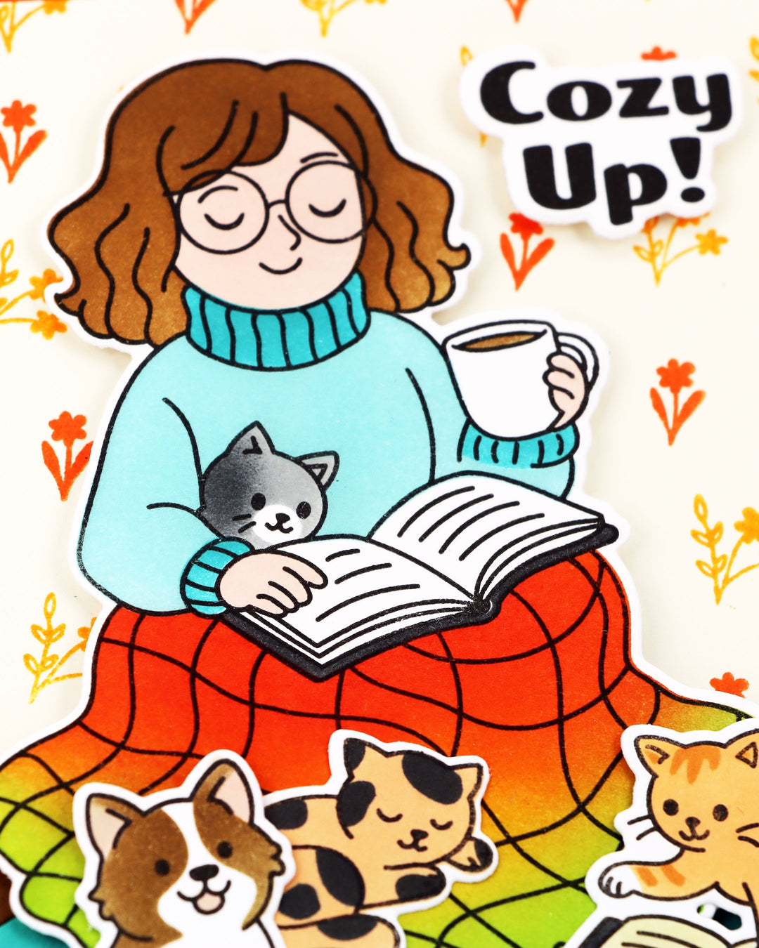 Waffle Flower - Simple Joy Matching Die