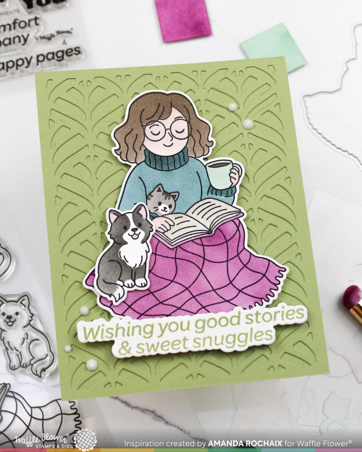 Waffle Flower - Simple Joy Matching Die