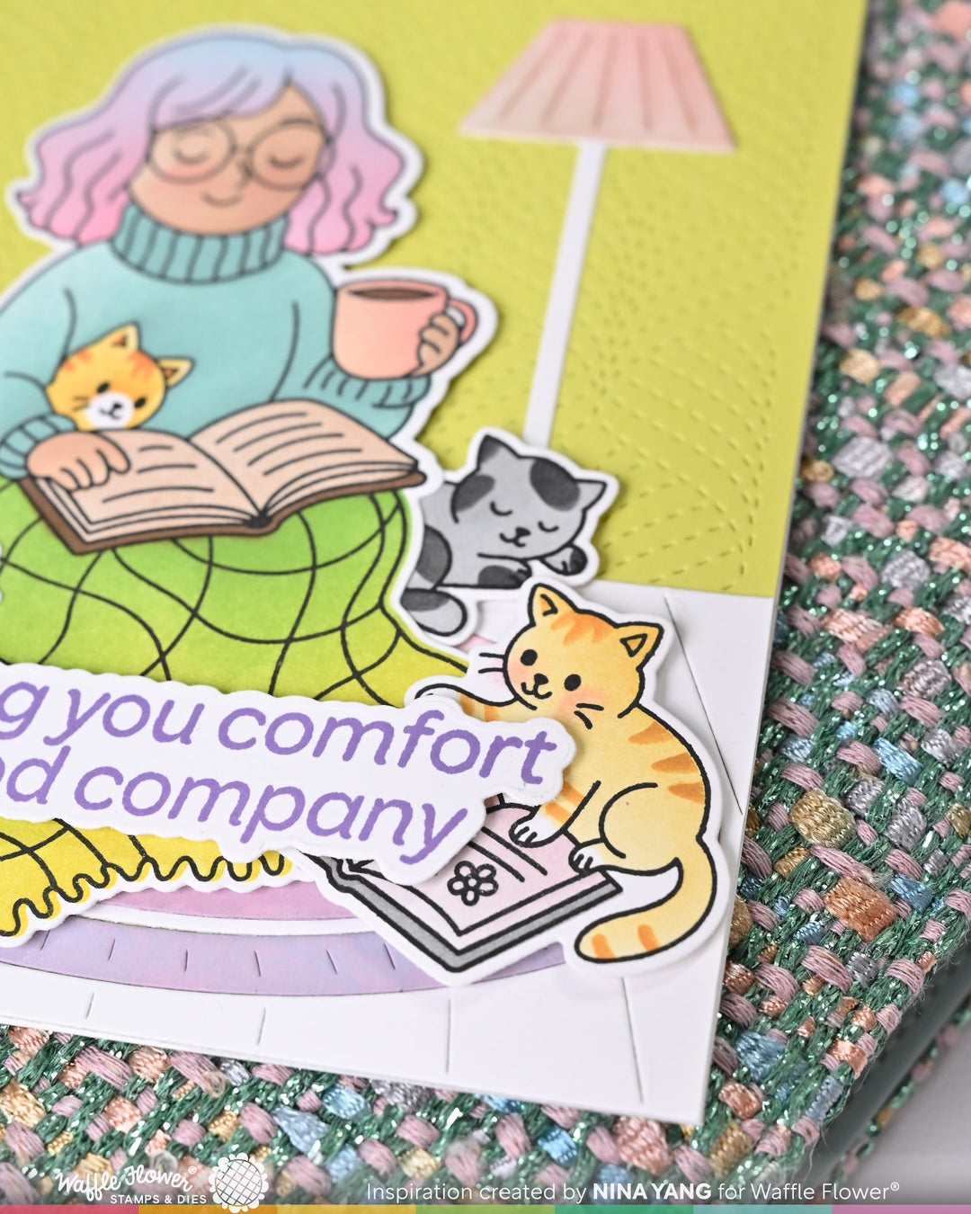 Waffle Flower - Simple Joy Matching Die