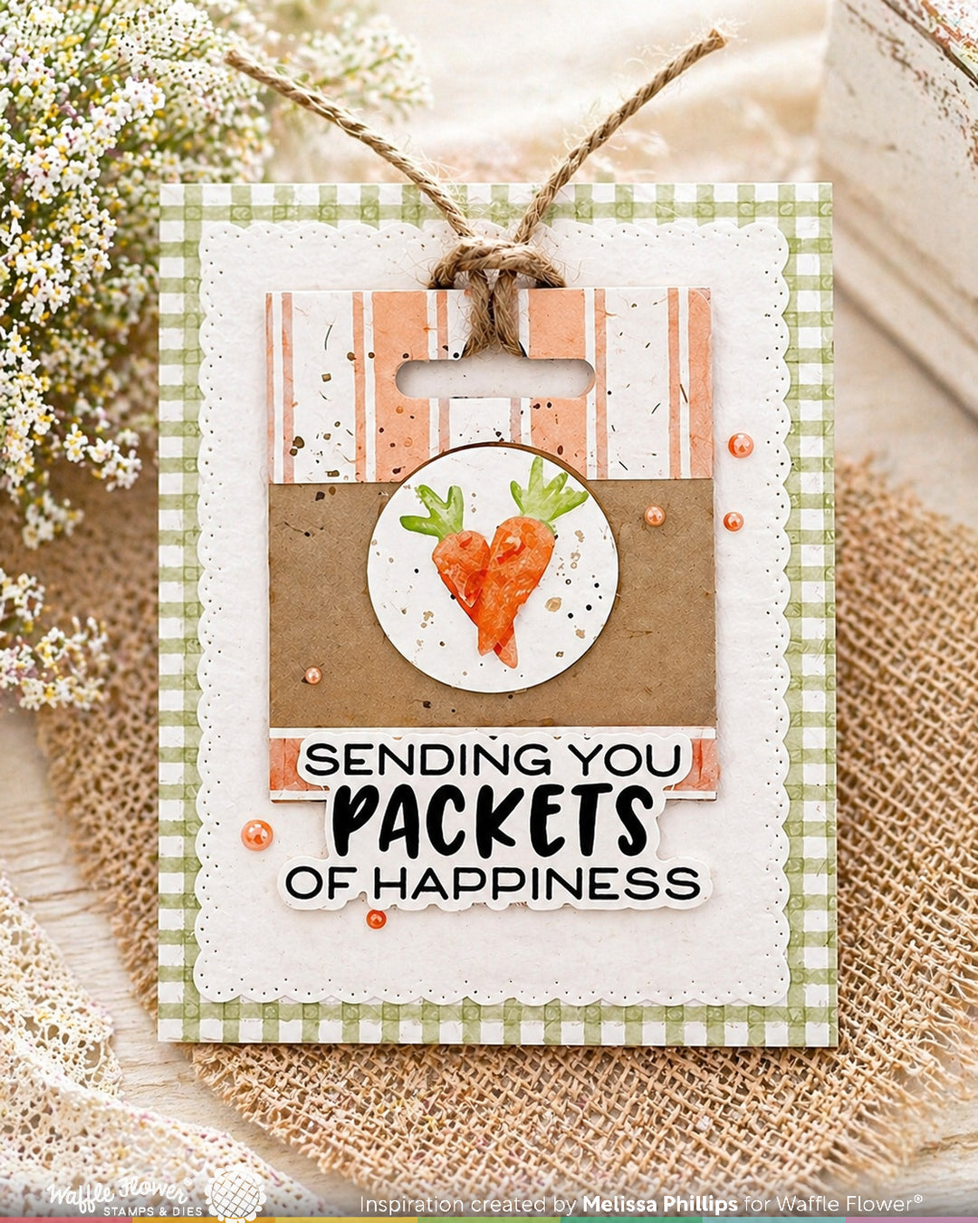 Waffle Flower - Green Thumb Sentiments Stamp Set