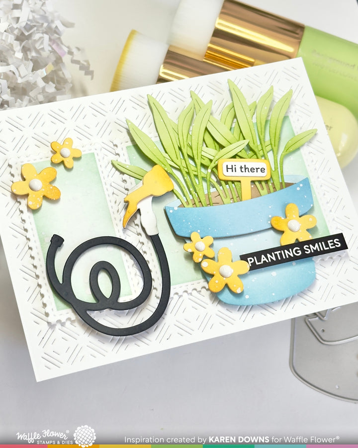Waffle Flower - Plant Marker Combo