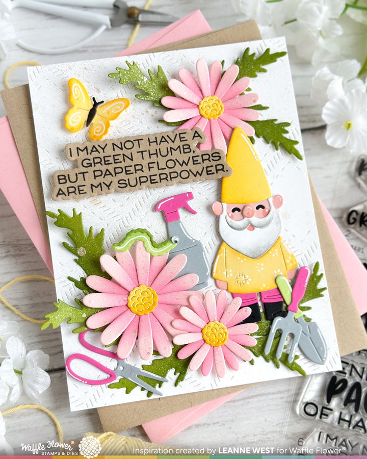 Waffle Flower - Happy Gnomes Die