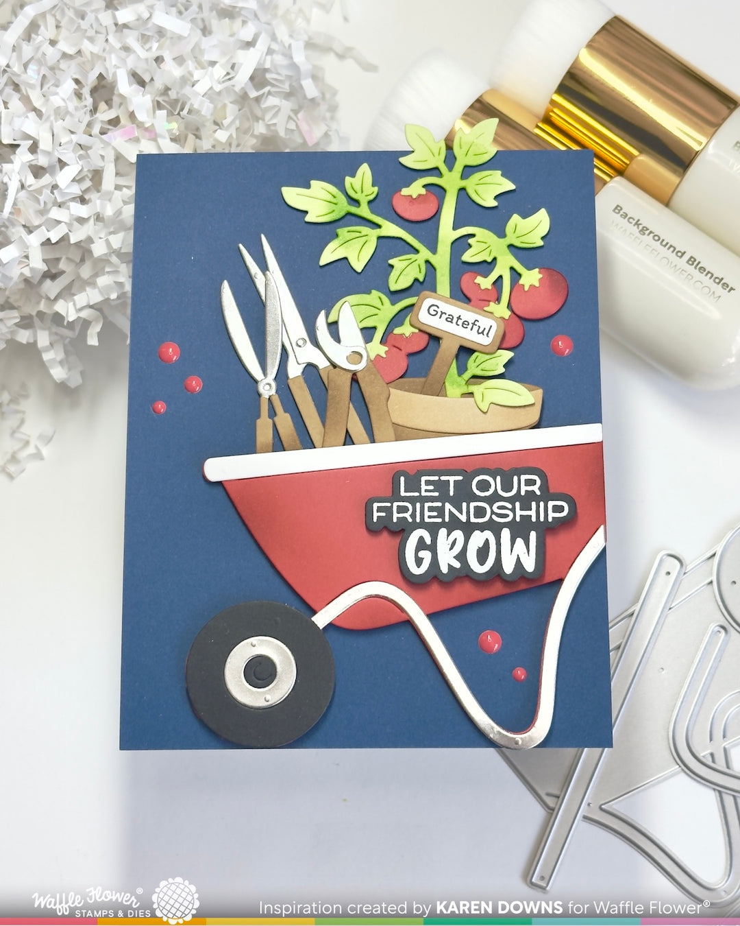 Waffle Flower - Garden Backdrop Die