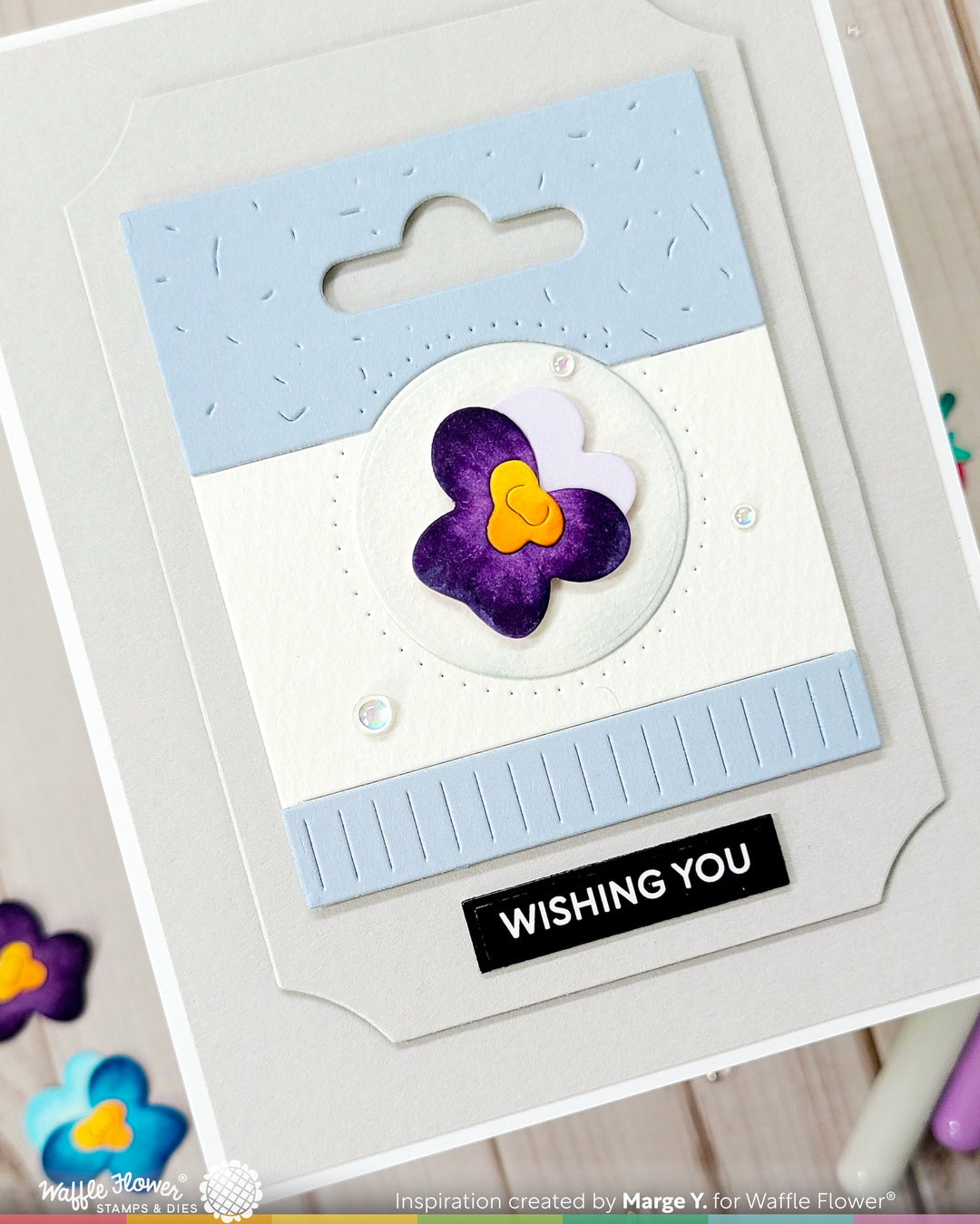 Waffle Flower - Seed Packet Die