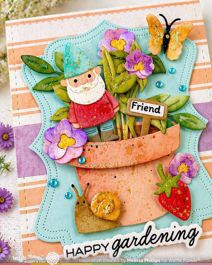 Waffle Flower - Plant Marker Combo