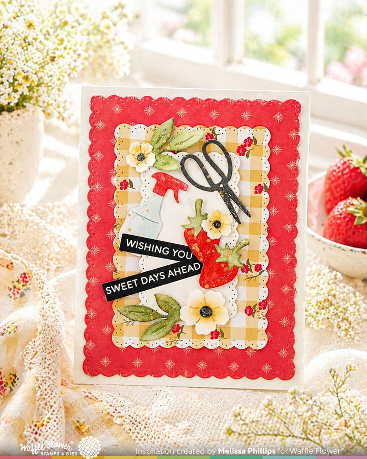 Waffle Flower - Subsentiments Seeds Diecut