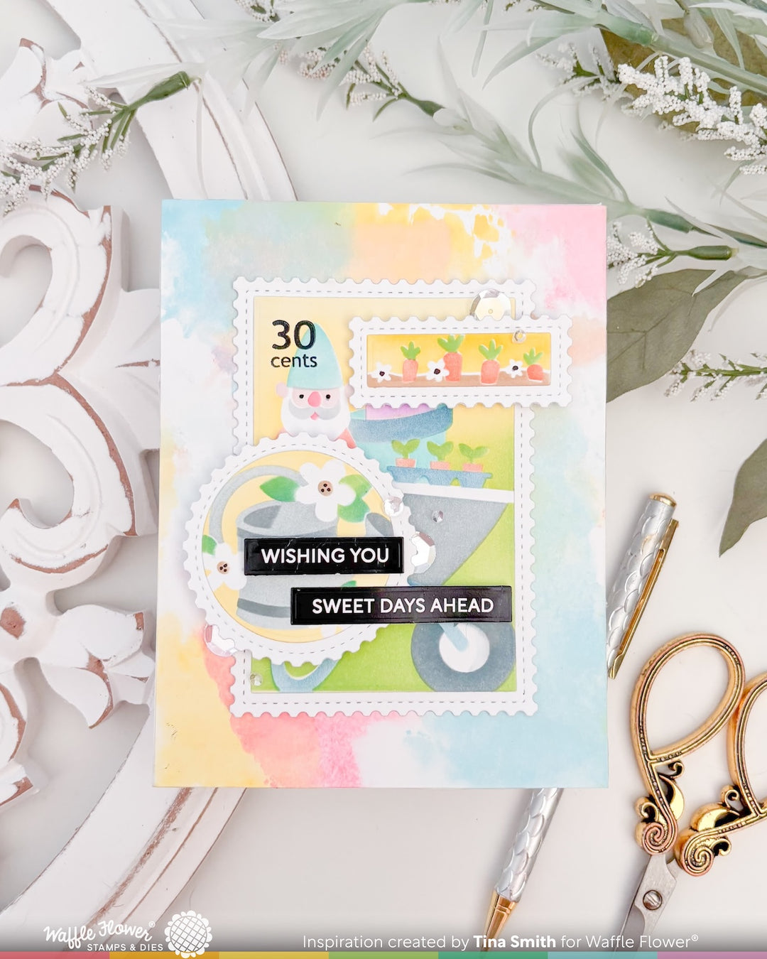 Waffle Flower - Subsentiments Seeds Diecut