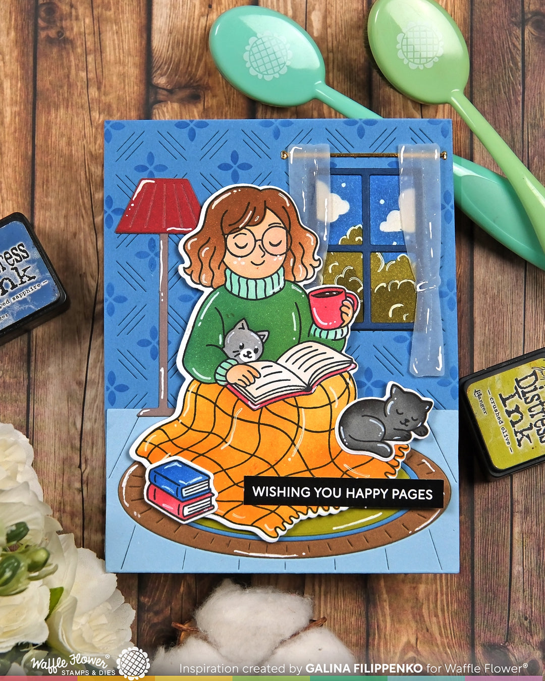 Waffle Flower - Simple Joy Matching Die