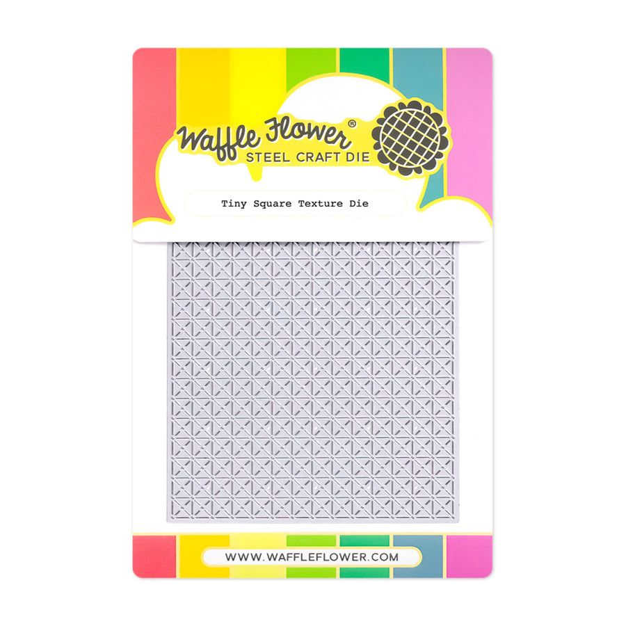  Waffle Flower - Quilted Hugs Release 2025  - Tiny Square Texture Die  421920