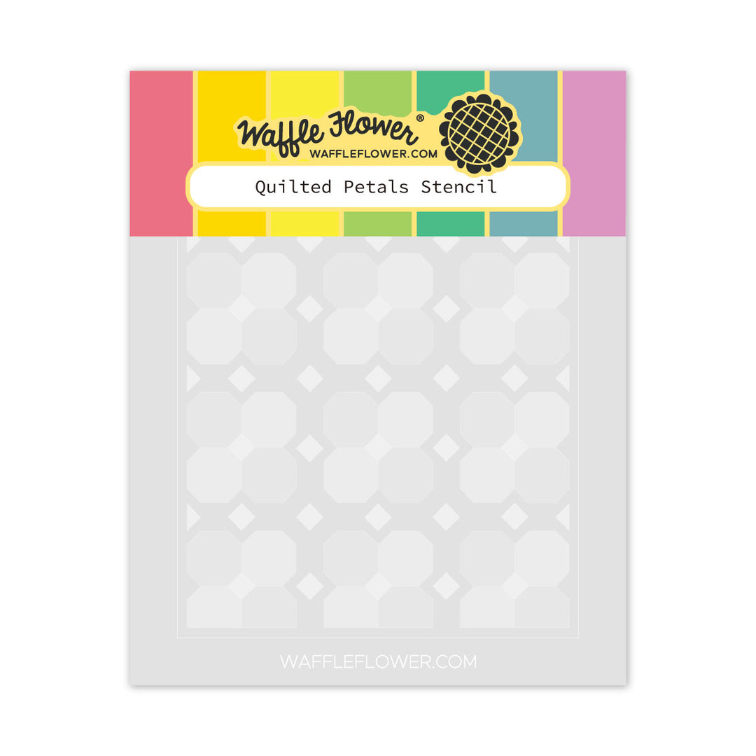  Waffle Flower - Quilted Hugs Release 2025  - Quilted Petals Stencil  421990