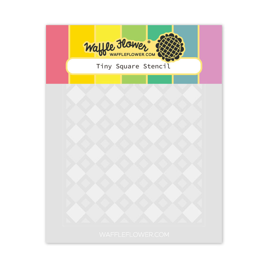  Waffle Flower - Quilted Hugs Release 2025  - Tiny Square Stencil  422019