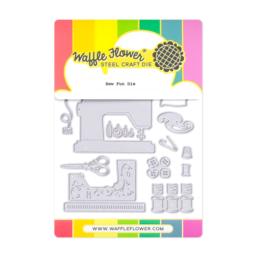  Waffle Flower - Quilted Hugs Release 2025  - Sew Fun Die  422033