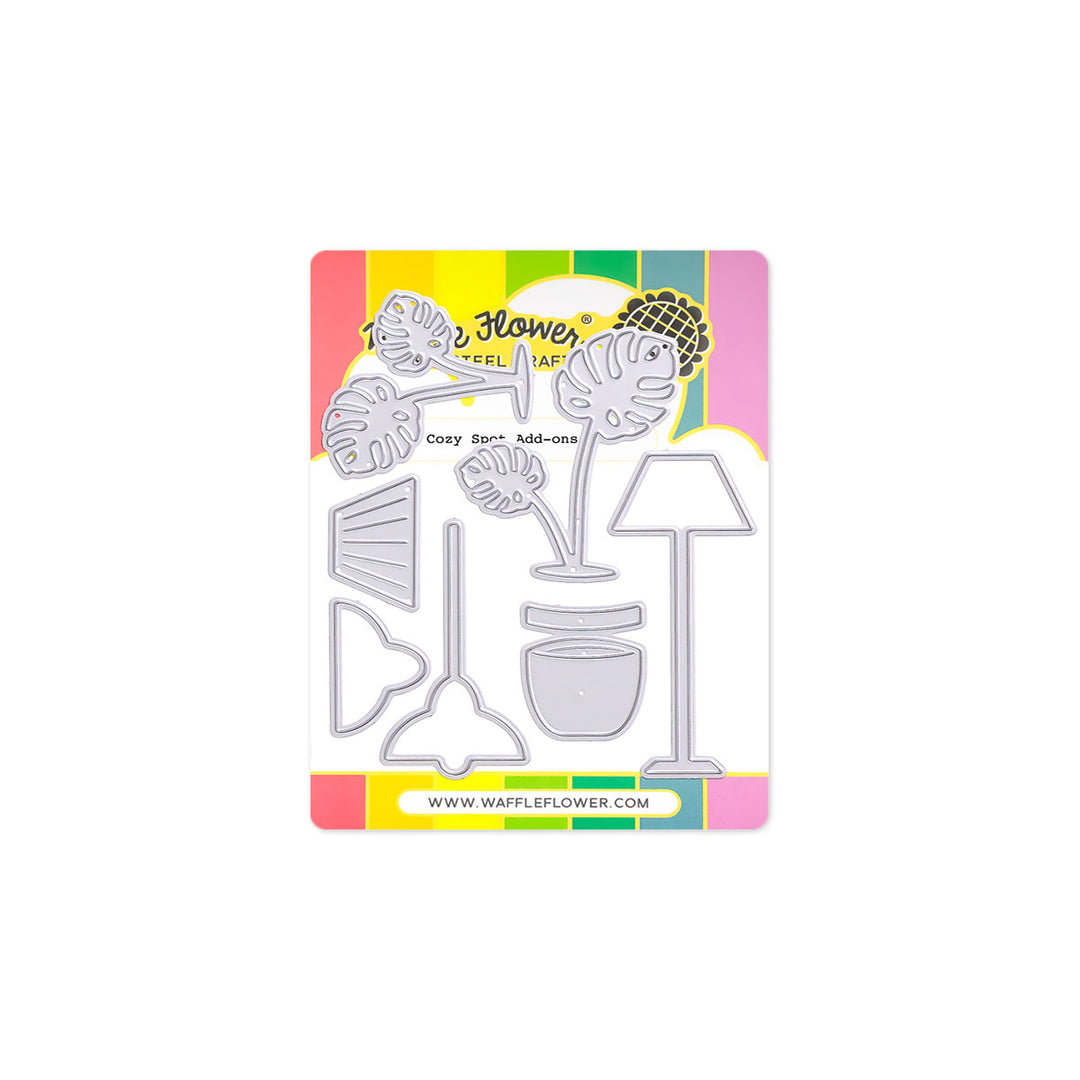 waffle flower cozy spot add ons die 422347