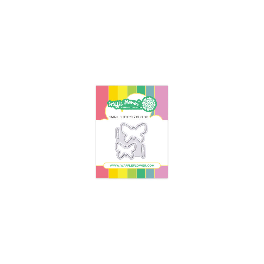 waffle flower small butterfly duo die 422378