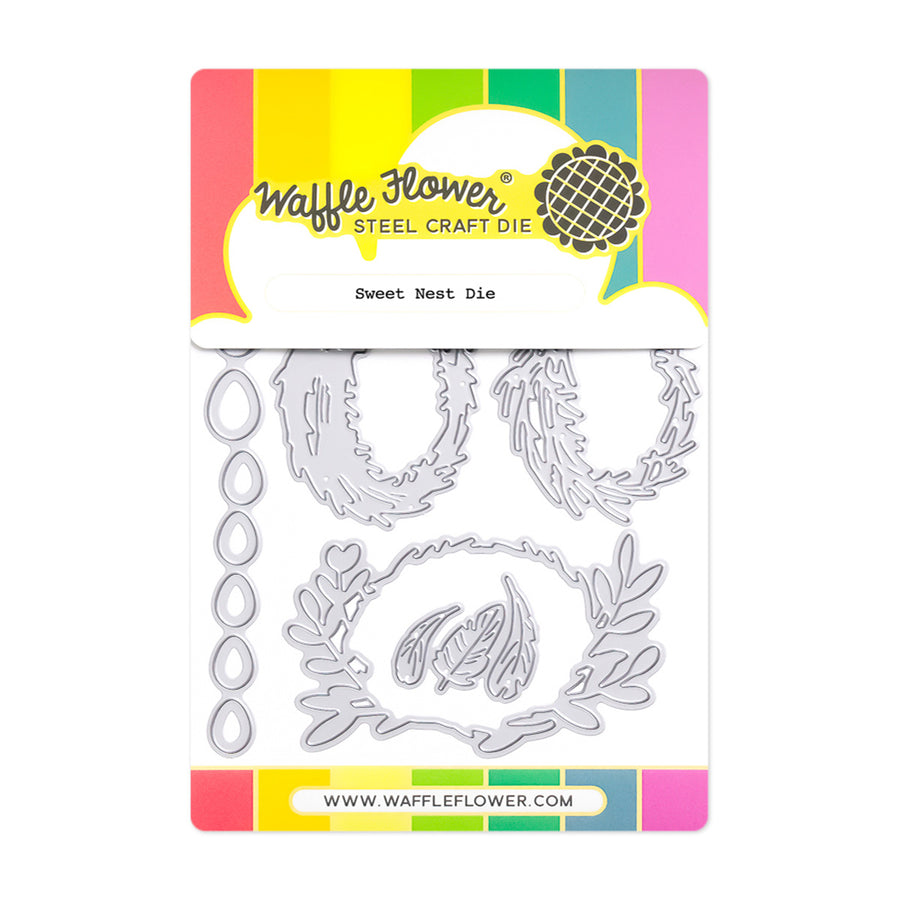waffle flower sweet nest die 422384