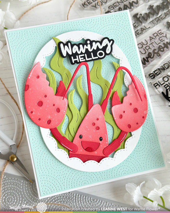 Waffle Flower - Happy Circles Texture Die