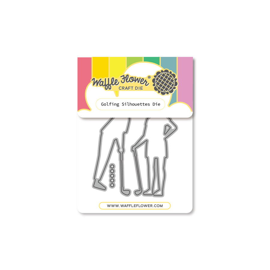 Waffle Flower - Golfing Silhouettes Die