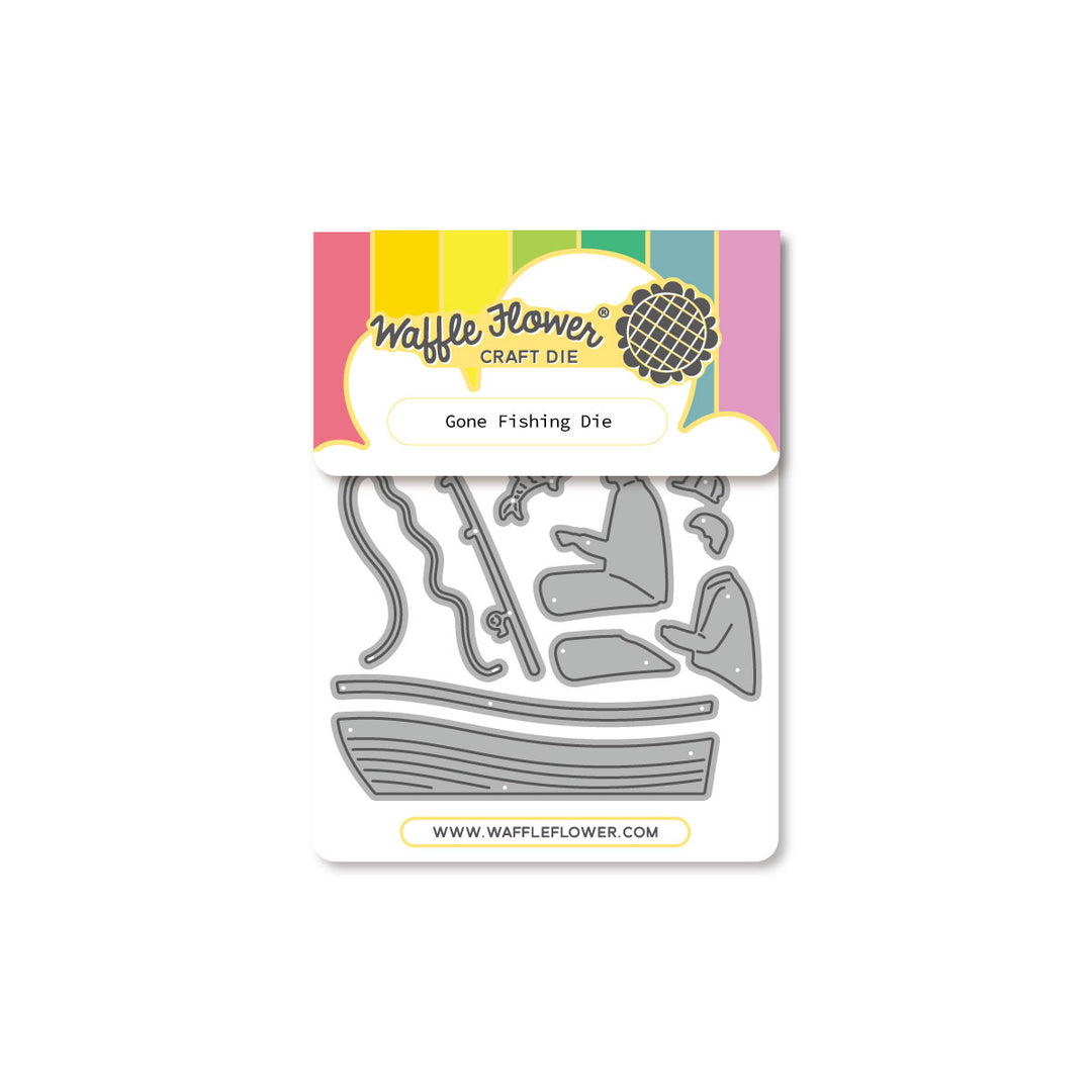 Waffle Flower - Gone Fishing Die