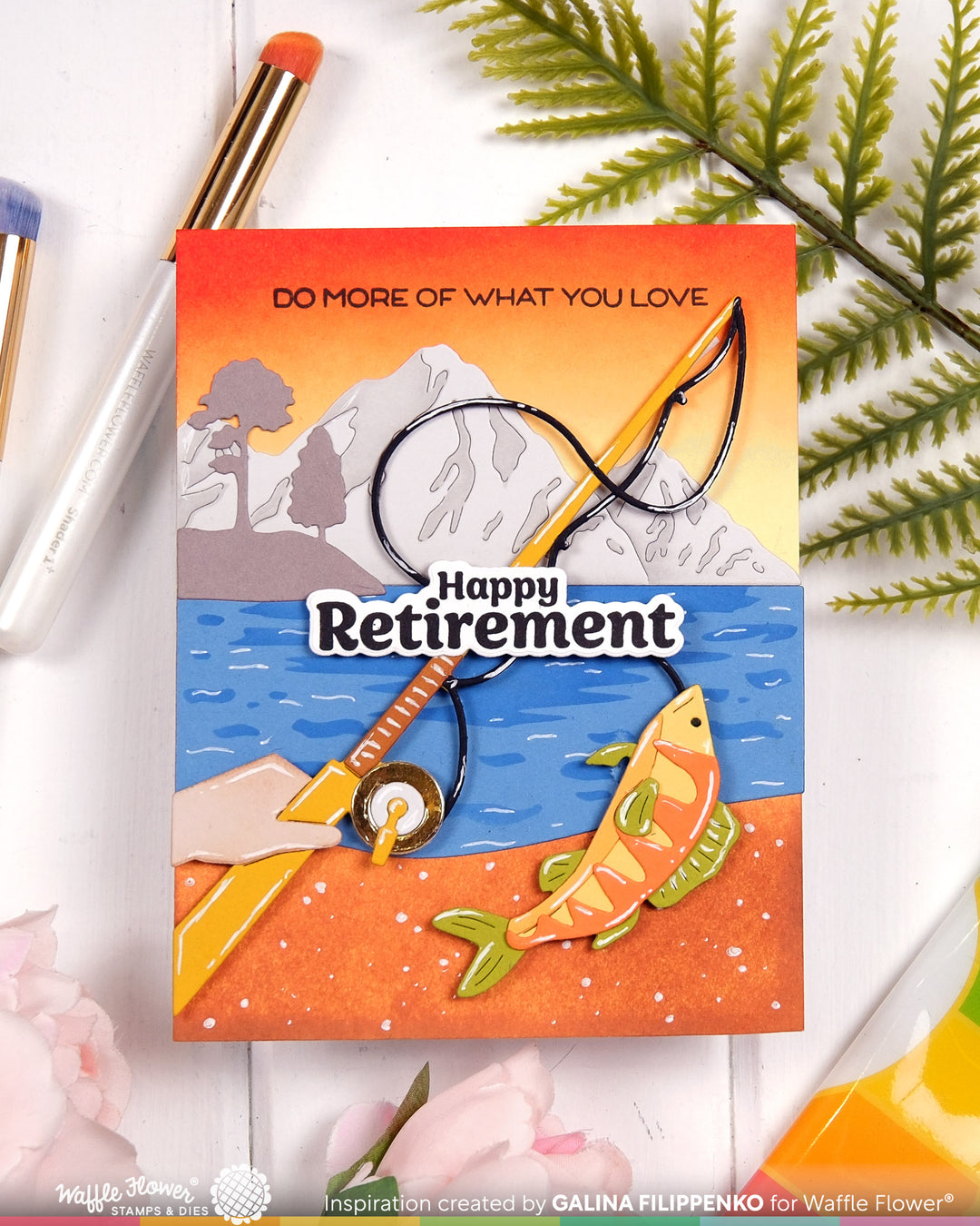 Waffle Flower - Retirement Sentiments Combo