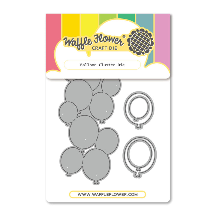 Waffle Flower - Balloon Cluster Die