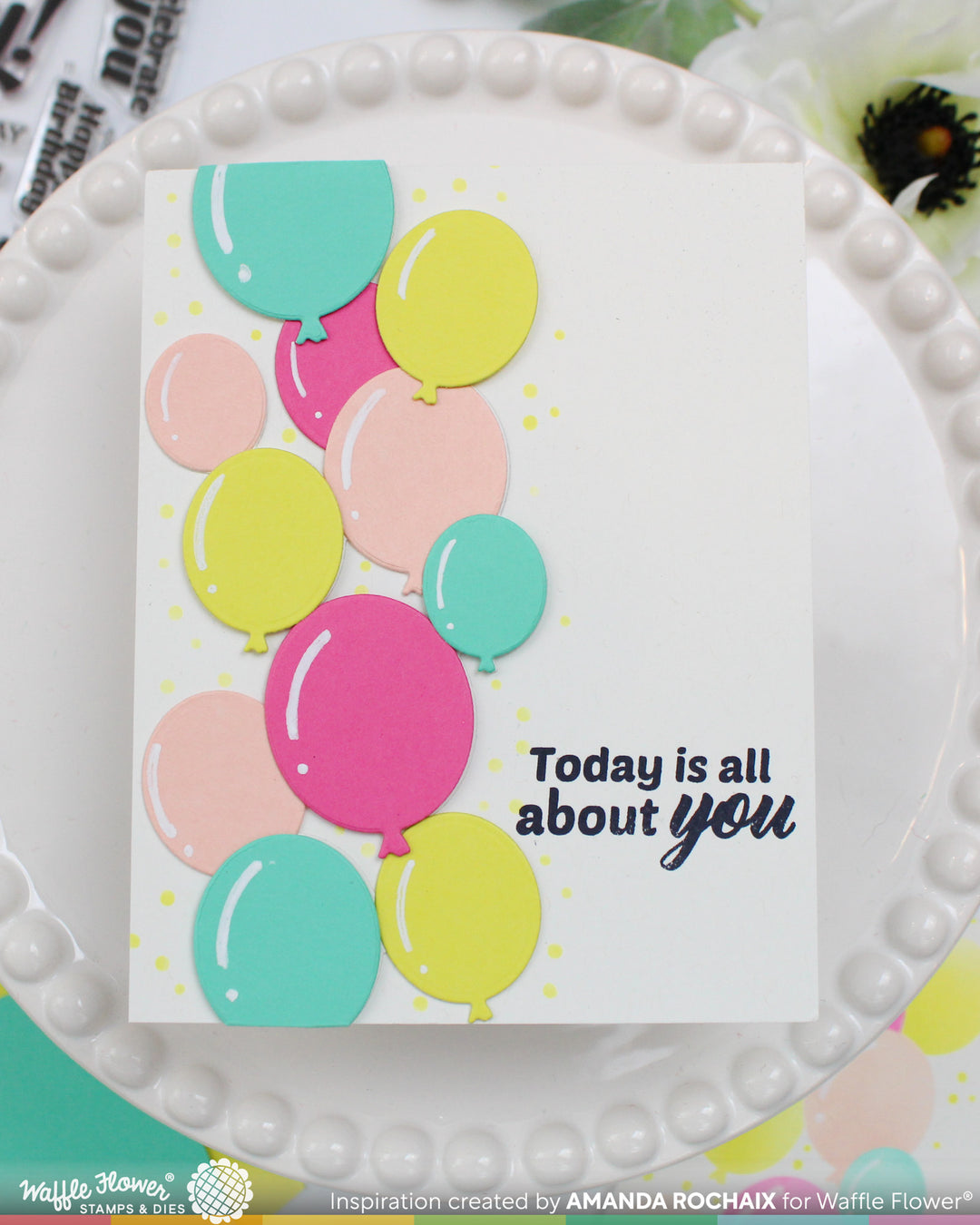 Waffle Flower - Your Day Sentiments Combo