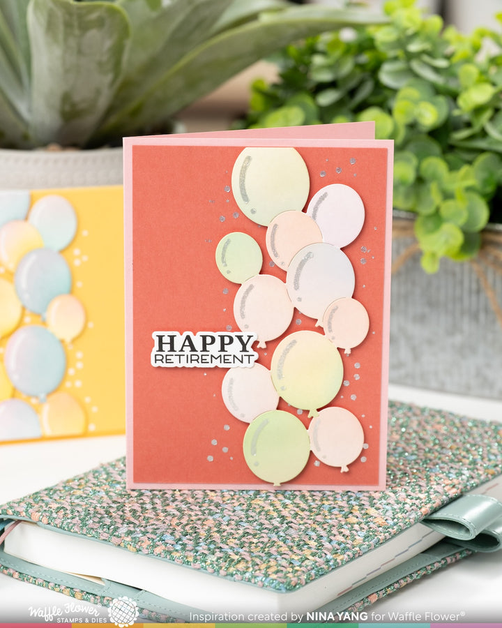 Waffle Flower - Balloon Cluster Die