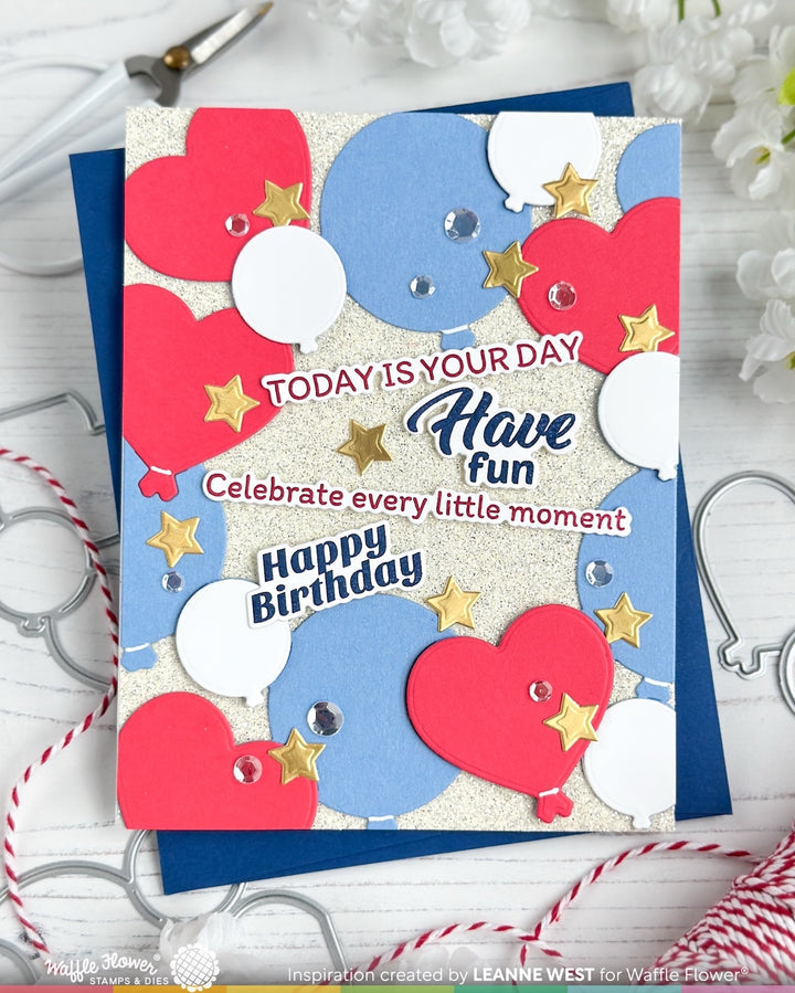 Waffle Flower - Balloon Frame Die