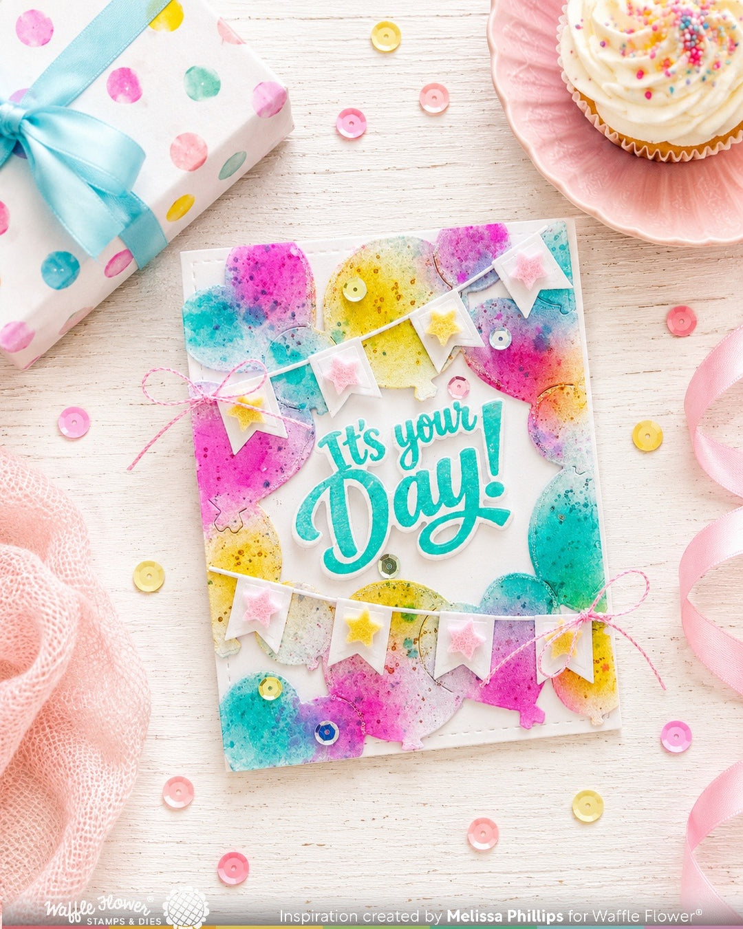Waffle Flower - Balloon Frame Die