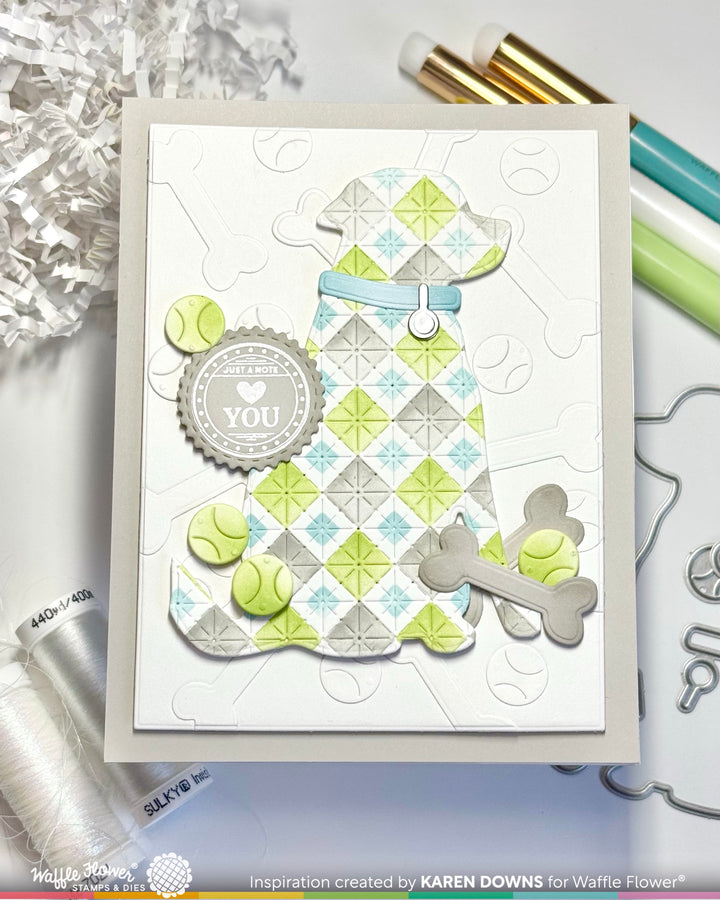 Waffle Flower - Tiny Square Texture Die