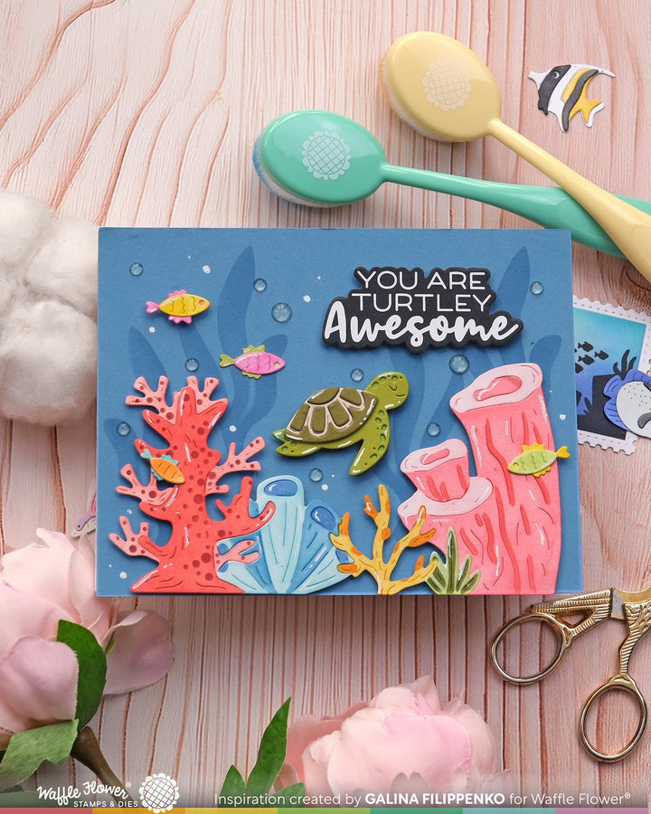 Waffle Flower - Coral Reef Die