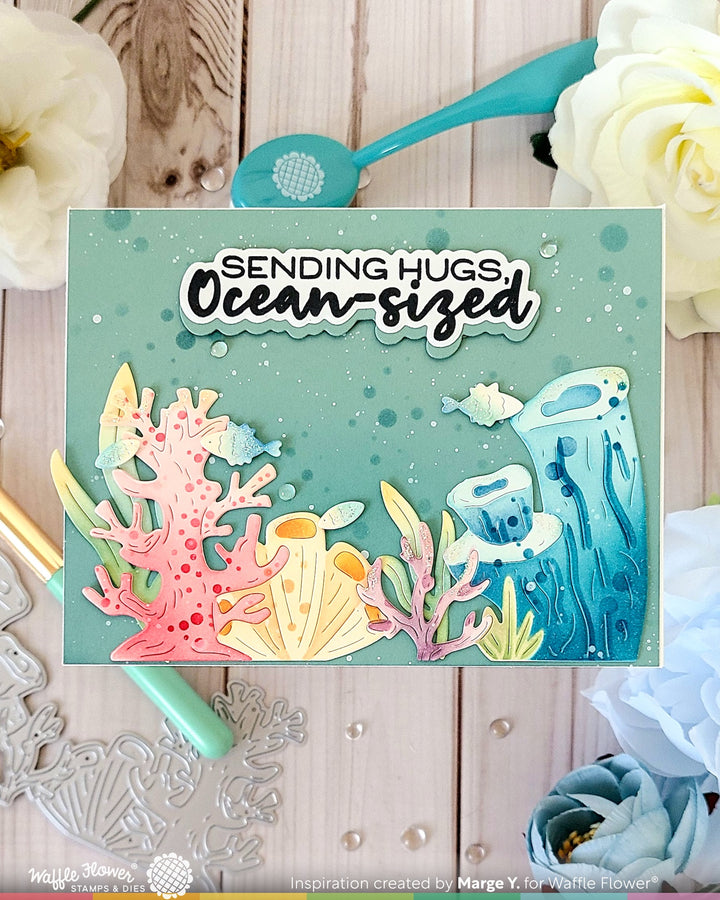 Waffle Flower - Coral Reef Die