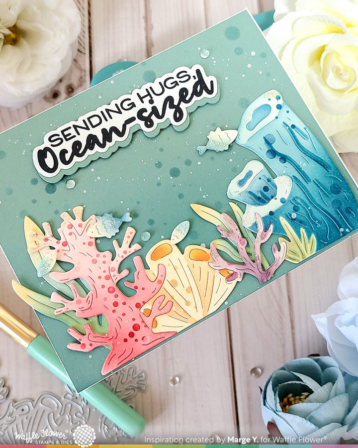 Waffle Flower - Coral Reef Die