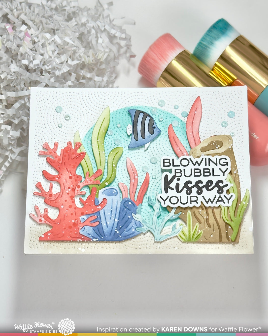 Waffle Flower - Coral Reef Die