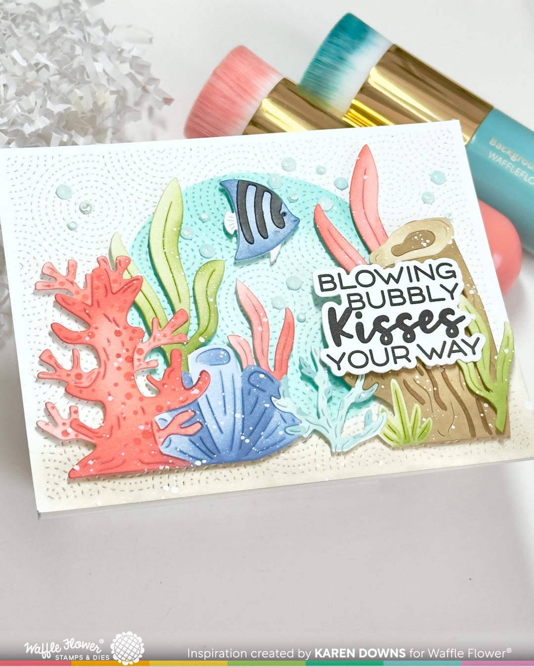 Waffle Flower - Coral Reef Die