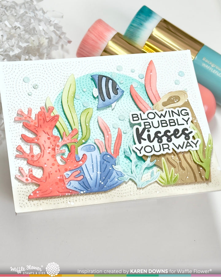 Waffle Flower - Coral Reef Die