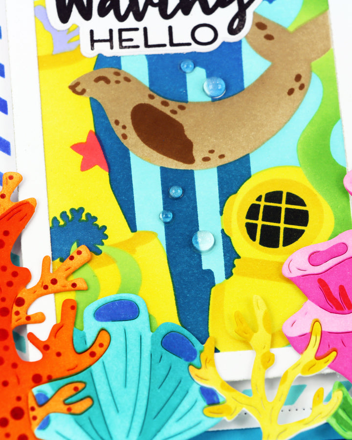 Waffle Flower - Under the Sea Die