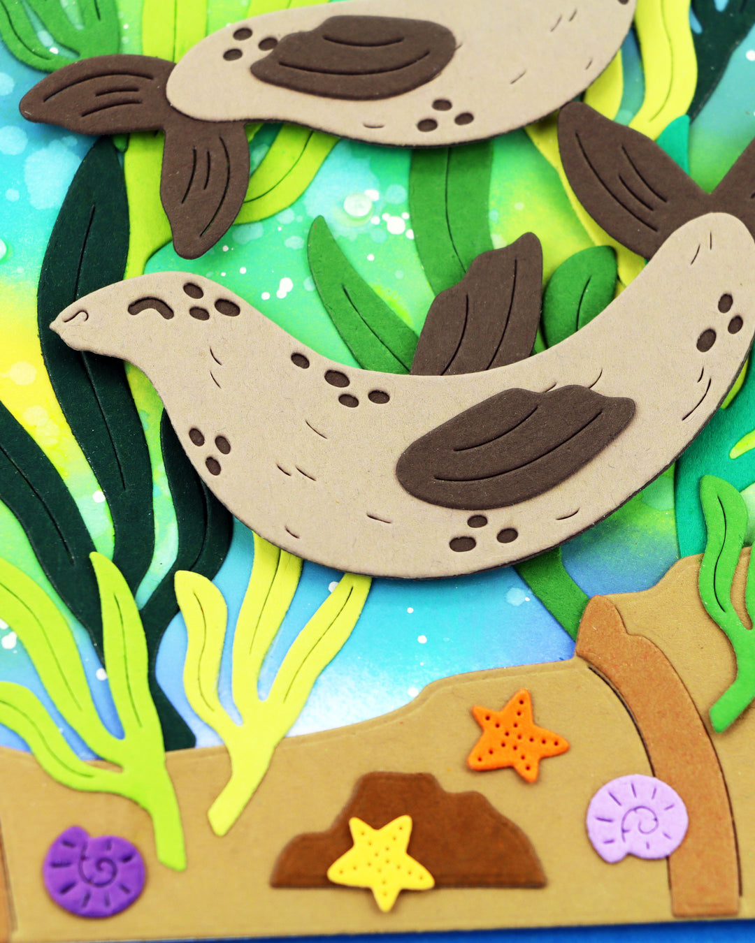 Waffle Flower - Happy Seals Die