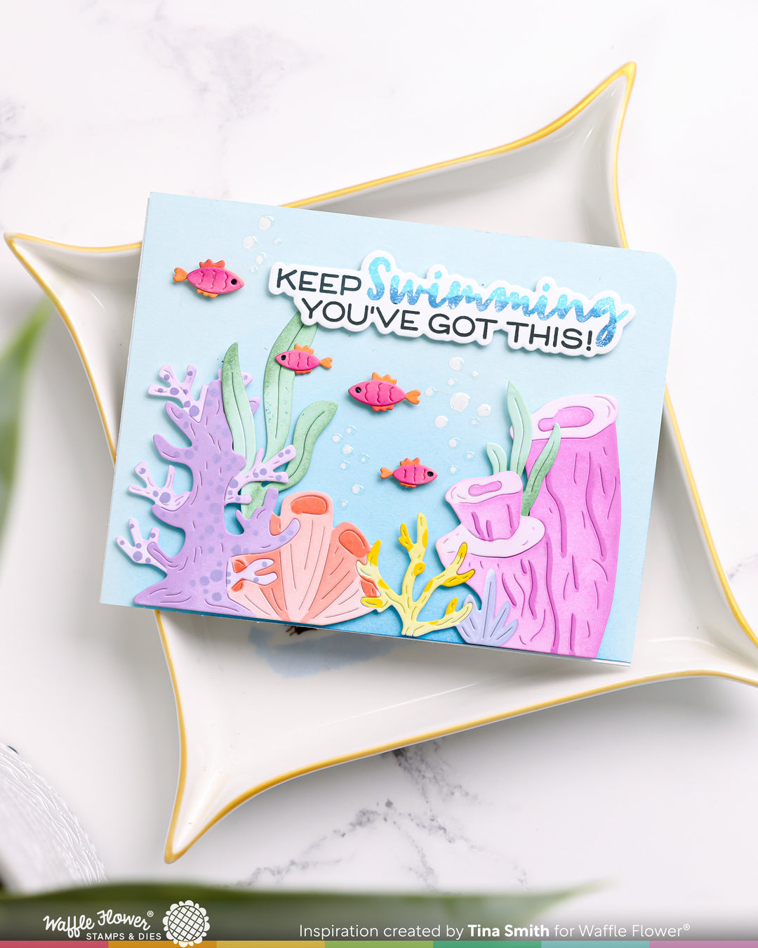 Waffle Flower - Coral Reef Die