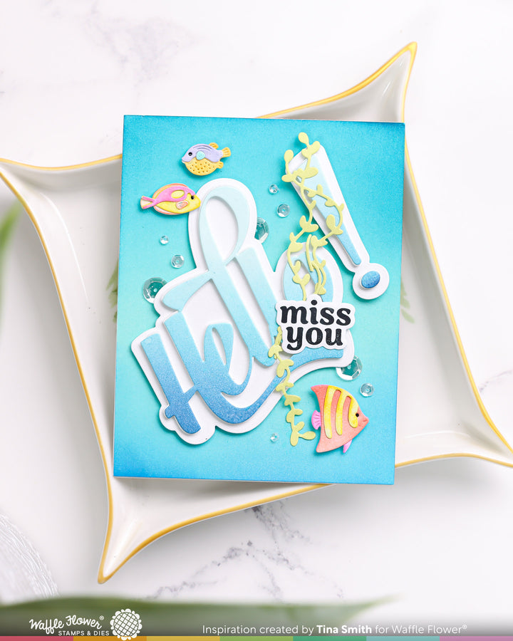 Waffle Flower - Truly Deeply Sentiments Stamp Set