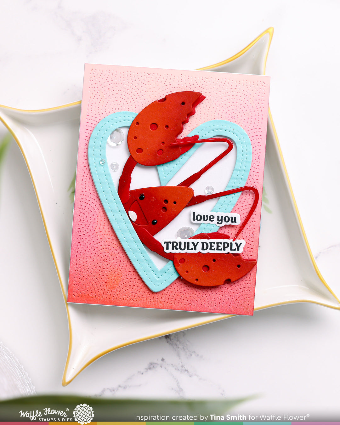 Waffle Flower - Happy Lobster Die