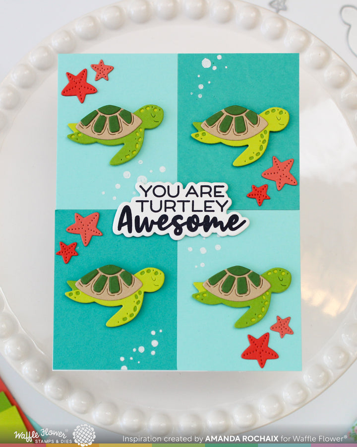 Waffle Flower - Bubbly Sentiments Stamp Set